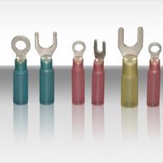 좋은 가격 빨간 땜납과 열 수축 연결기 AWG22-18 땜납은 와이어 단자를 밀봉합니다 온라인으로