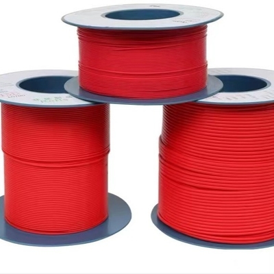 좋은 가격 지하철을 타는 0.38 밀리미터 빨간 탄력적 테플론, AWG 28 얇은 벽 ptfe 튜빙 온라인으로