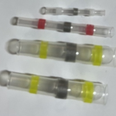 좋은 가격 PE 노랑색 열 수축 연결기는 10 awg 땜납 바트 스플라이스를 방수 처리합니다 온라인으로