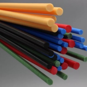 좋은 가격 3 밀리미터 5 밀리미터 PTFE 중공 봉은 밀려난 비난에 까딱없는 흑연 로드를 성형했습니다 온라인으로