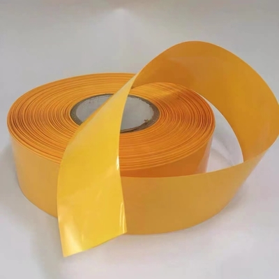 좋은 가격 노랑색 400 밀리미터 배터리 쉬링크 랩 18650 0.12 밀리미터 PVC 절연 보호 온라인으로